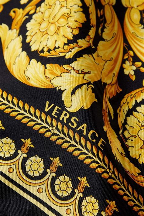 versace scarf net a porter|Versace scarf price.